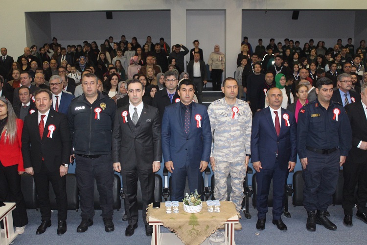 12 Mart İstiklal Marşı'nın Kabulü ve Mehmet Akif Ersoy’u Anma Programı Gerçekleştirildi